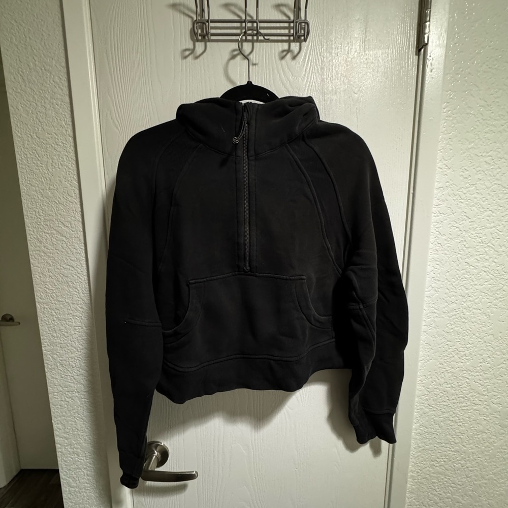 Lululemon Scuba Hoodie Half-Zip Black